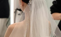 韩国婚礼造型头纱图片女,韩国婚礼发型 