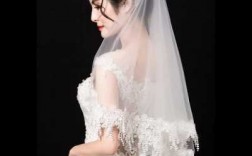 婚礼头纱盖着头的视频,结婚盖头纱的好还是布的好 