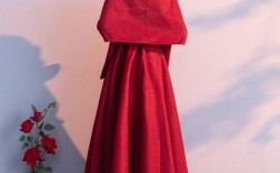 红色礼服搭什么披肩 红色礼服披肩婚礼现场图片大全