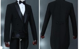  黑色西装外套燕尾服好看吗「西服中最为庄重的是黑色燕尾服」