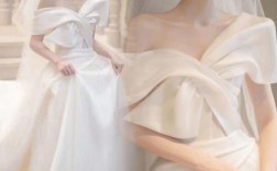 法式婚纱简约绸缎怎么搭配,法式婚纱款式 