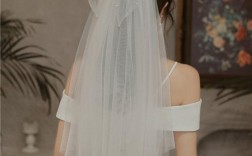 韩式婚礼头纱飘带图片女_韩式婚礼发型与妆容