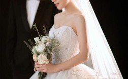  新娘高级简约婚纱照图片「新娘婚纱高清图片」