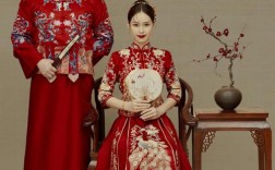 家庭婚纱照中式美式区别,婚纱和中式 