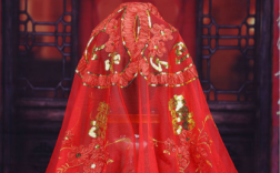 中式婚礼掀盖头图片-中式婚礼揭开头纱图片