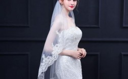 西式婚礼新娘的头纱（西式婚纱新娘头饰图片）