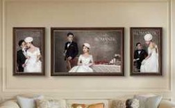  美式婚纱照挂墙图片「美式婚纱照挂墙图片效果图」