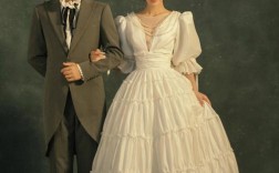 美式复古婚纱照片图片大全 美式婚纱绘画作品图片简单