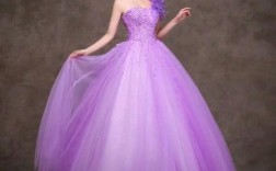 紫色上衣美式婚纱图片女,紫色上衣搭配什么颜色外套好看 