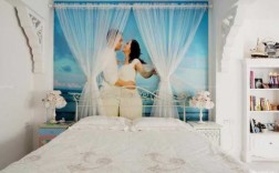 美式床头造型婚纱照效果图大全-美式床头造型婚纱照效果图
