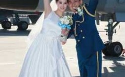 空军礼服结婚照
